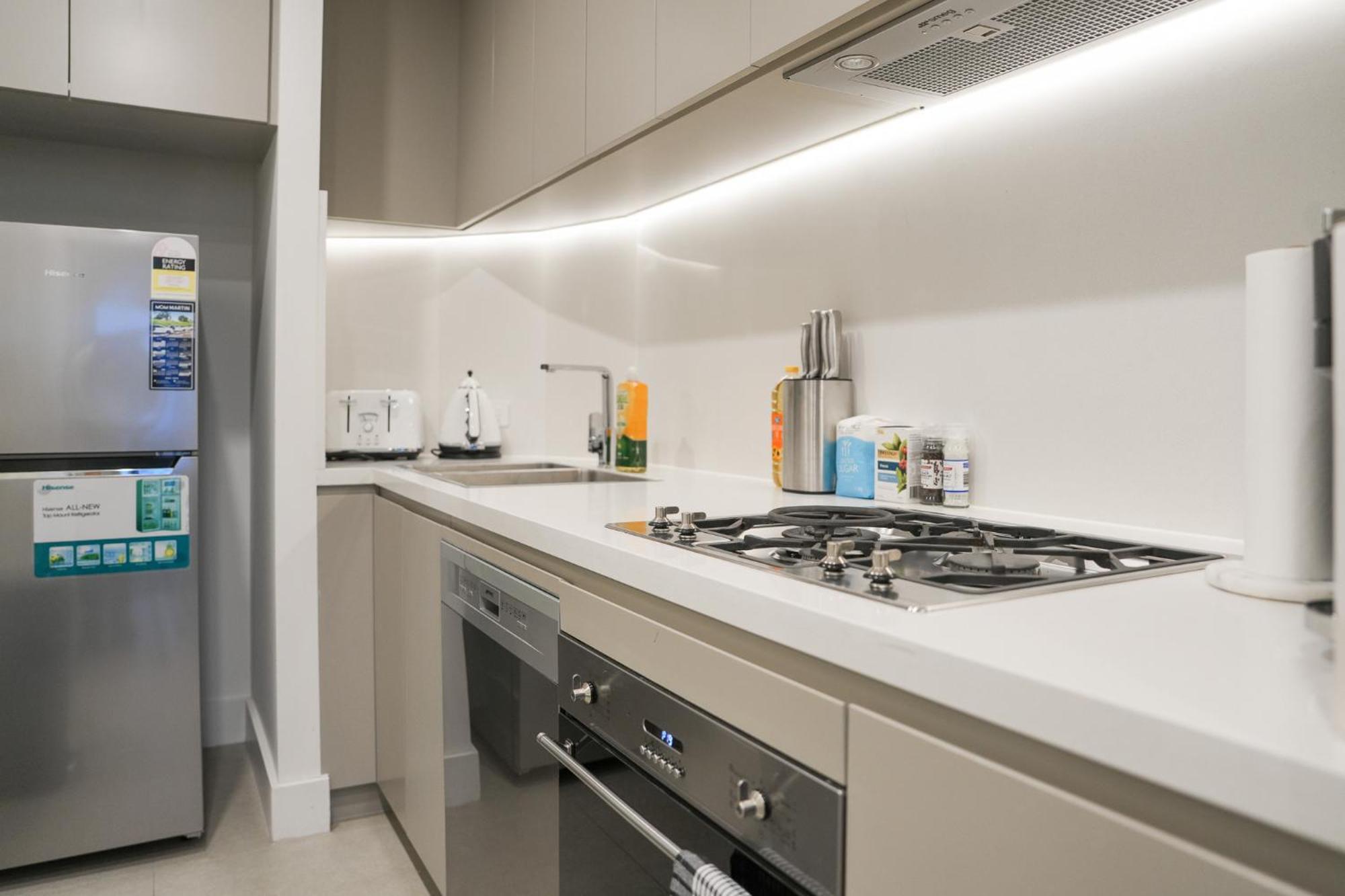Apartment Skyline Retreat In Olympic Park *